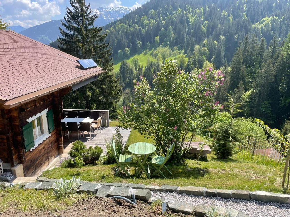Alpenchalet Piz Huesli ทชากูนส์ ภายนอก รูปภาพ