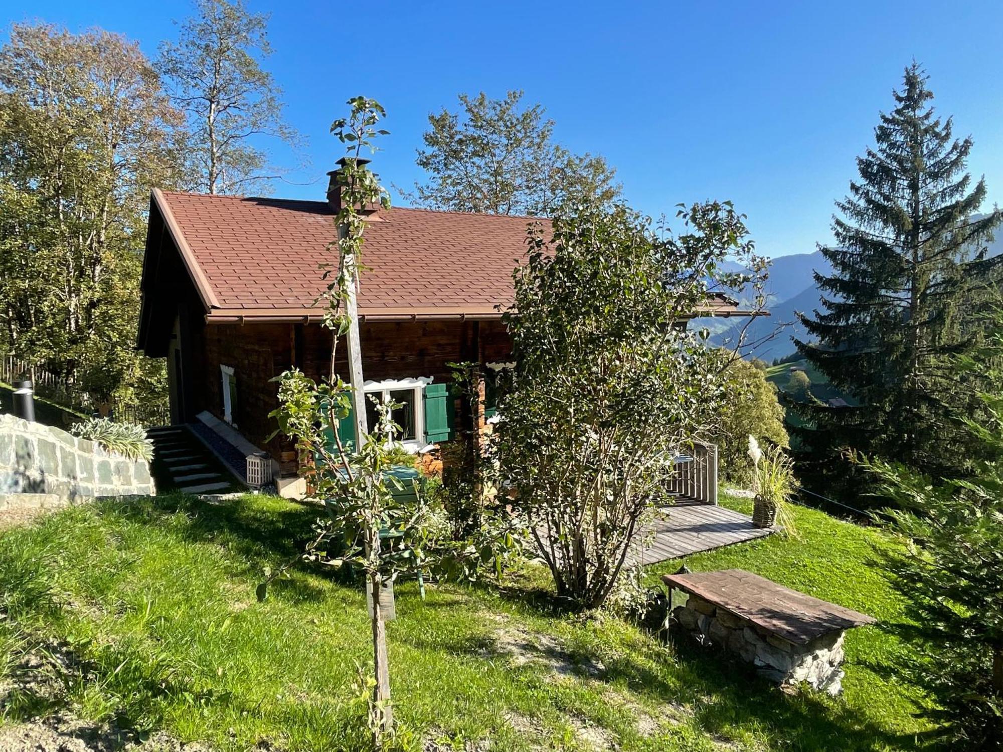 Alpenchalet Piz Huesli ทชากูนส์ ภายนอก รูปภาพ